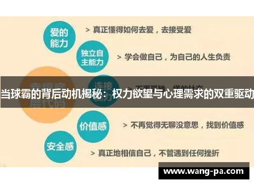 当球霸的背后动机揭秘：权力欲望与心理需求的双重驱动