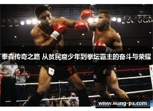 泰森传奇之路 从贫民窟少年到拳坛霸主的奋斗与荣耀
