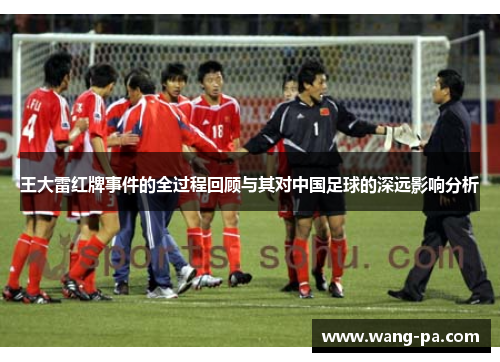 王大雷红牌事件的全过程回顾与其对中国足球的深远影响分析